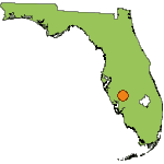 Arcadia, Florida, is located in Desoto  County and the Population was 6,771 as of July 2008