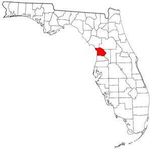 Citrus County Florida location in the State of Florida with a population of 142,609 as of April 2009
