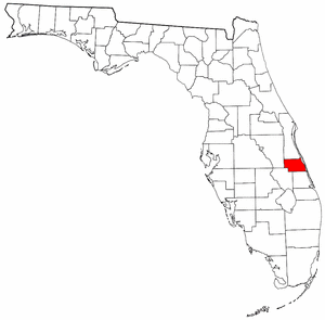 Indian River County Florida location in the State of Florida