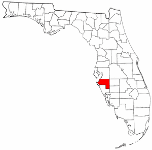 Manatee County Florida location in the State of Florida and the Population was 318,404 as of April 2009