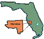 Manatee County Florida location in the State of Florida and the Population was 318,404 as of April 2009