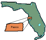 Pasco County Florida location in the State of Florida and the Population was 439,786 as of April 2009