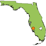 Punta Gorda, Florida, is located in Charlotte  County and the Population was 16, 989 as of April 2009