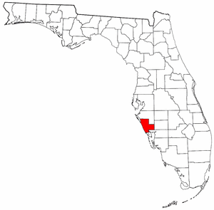 Sarasota County Florida location in the State of Florida and the Population was 389,320 as of April 2009